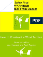 How To Construct A Wind Turbine