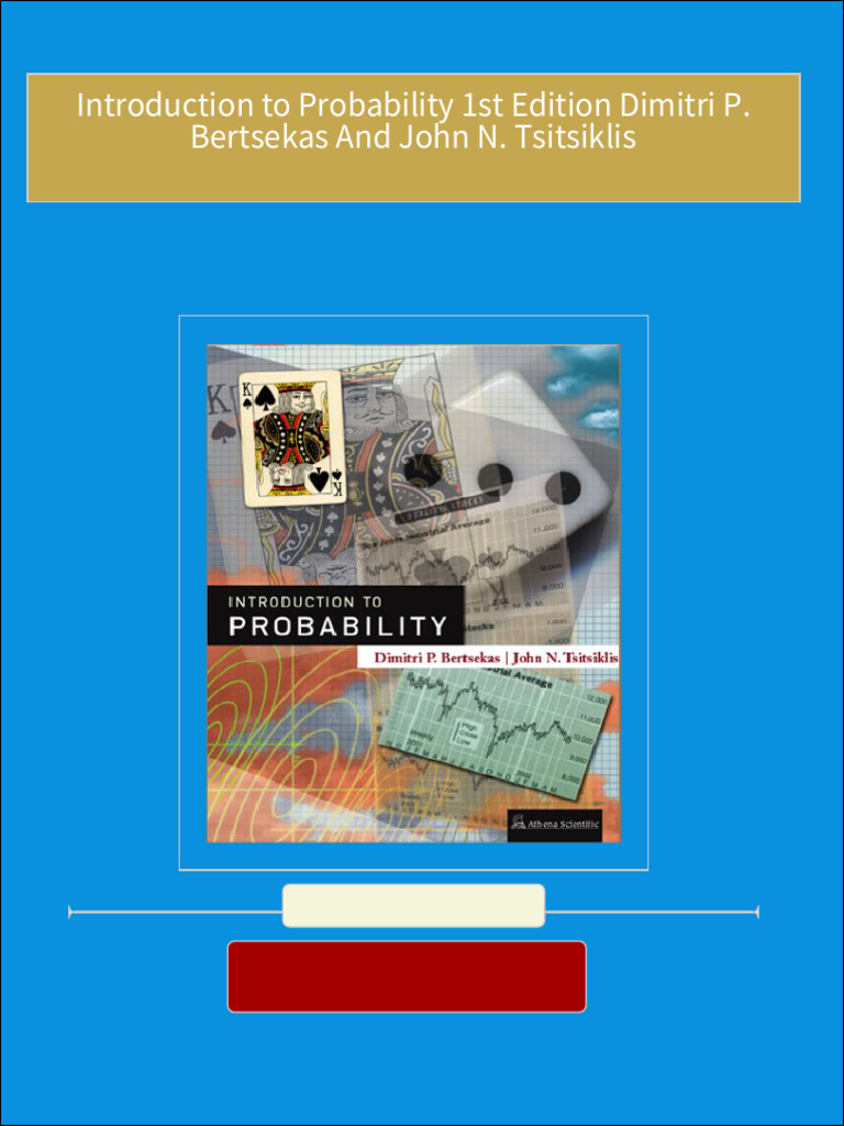  ebooks pdf download introduction to probability 1st edition dimitri p