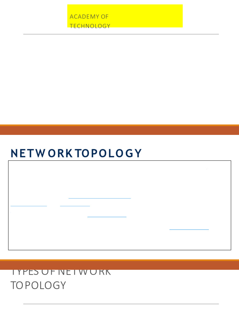 Computer Network Topologies Guide | PDF | Network Topology | Computer ...