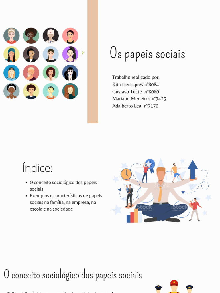 Papéis Sociais na Família e Sociedade | PDF | Sociedade | Família