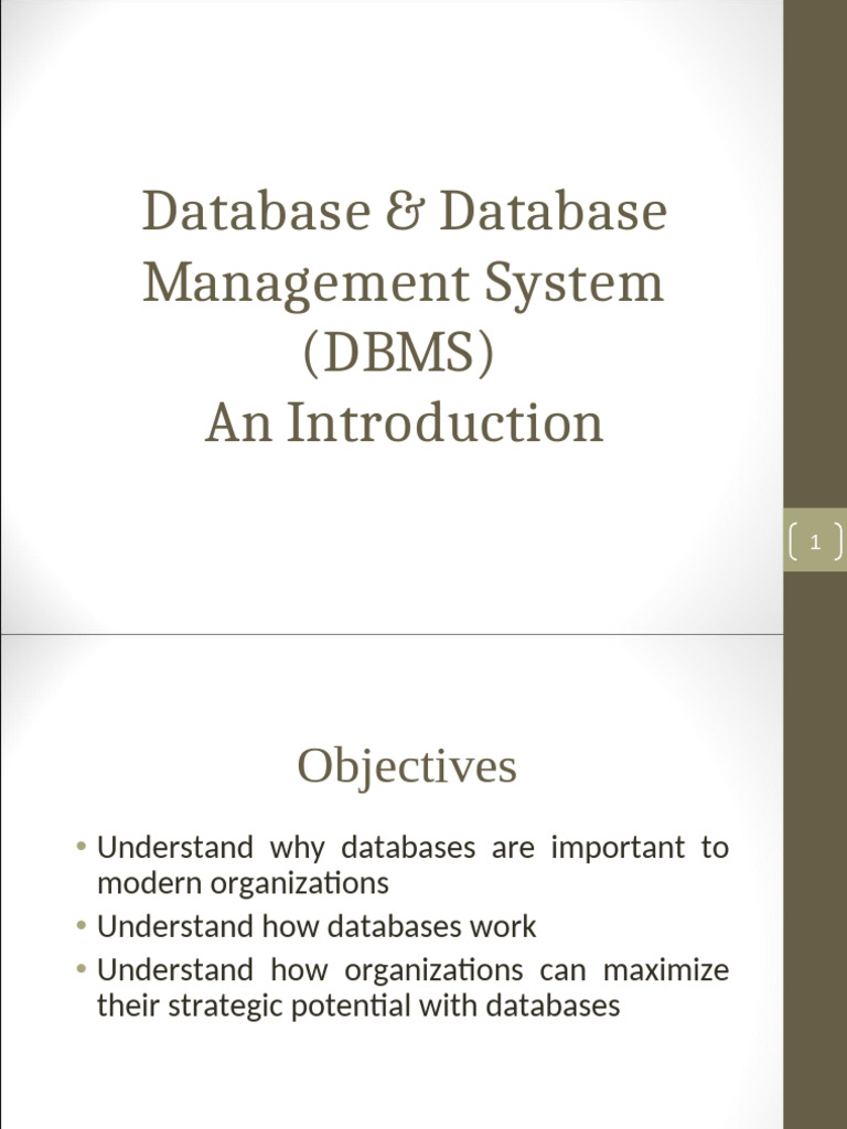 Introduction to Database Management Systems | PDF | Databases ...