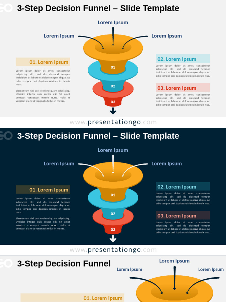 2 1739 3 Step Decision Funnel PGO 16 - 9 | PDF