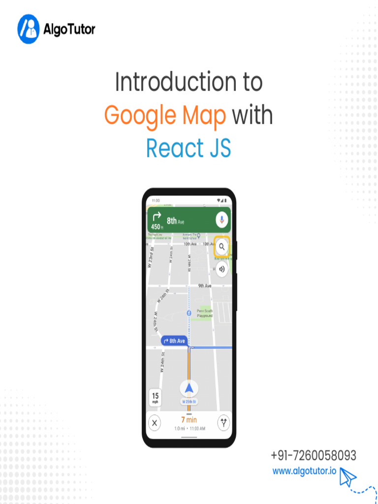 Introduction to Google Map With Reactjs | PDF