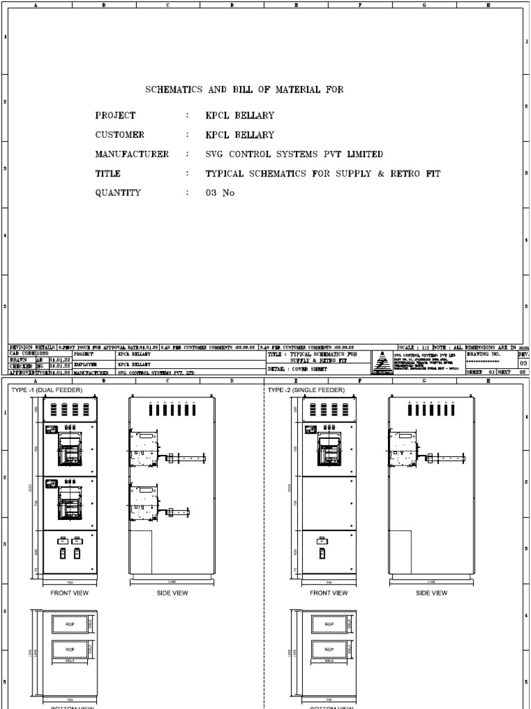 ACB and CBDT4U Bill of Materials | PDF | Relay | Electricity
