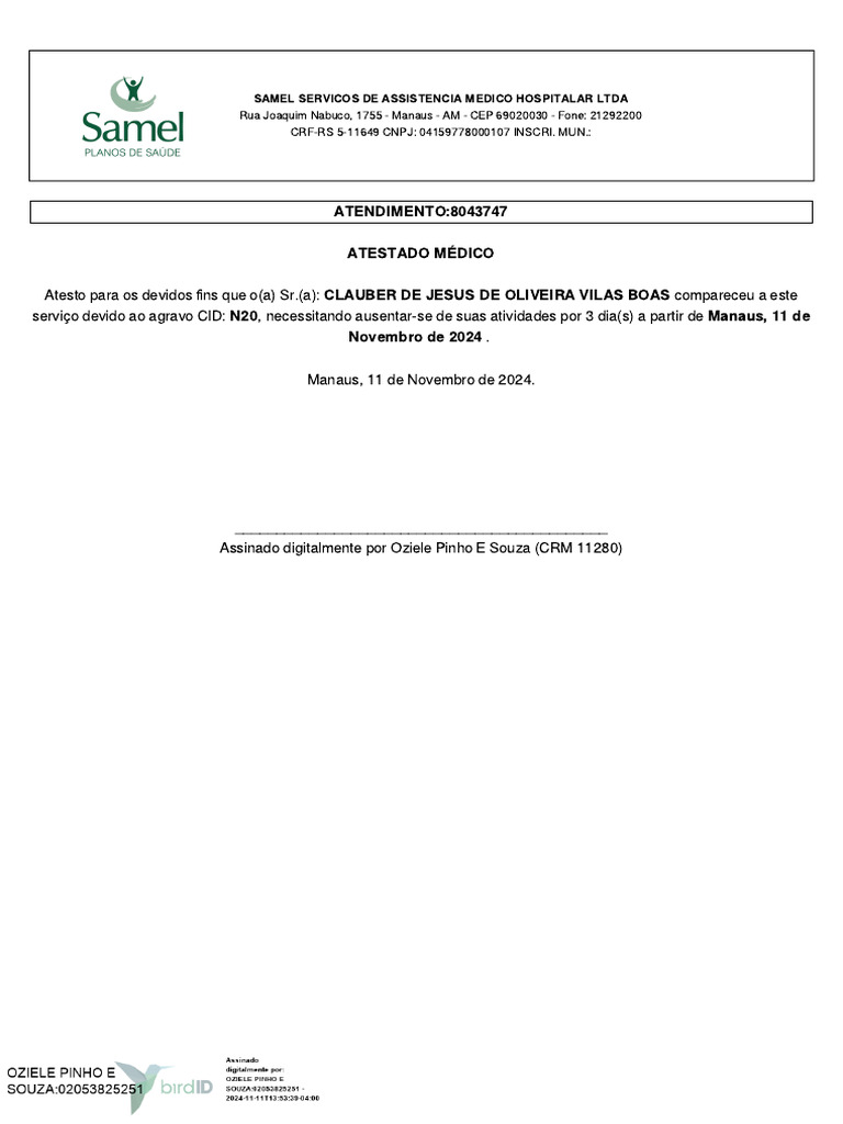 Samel Receita | PDF
