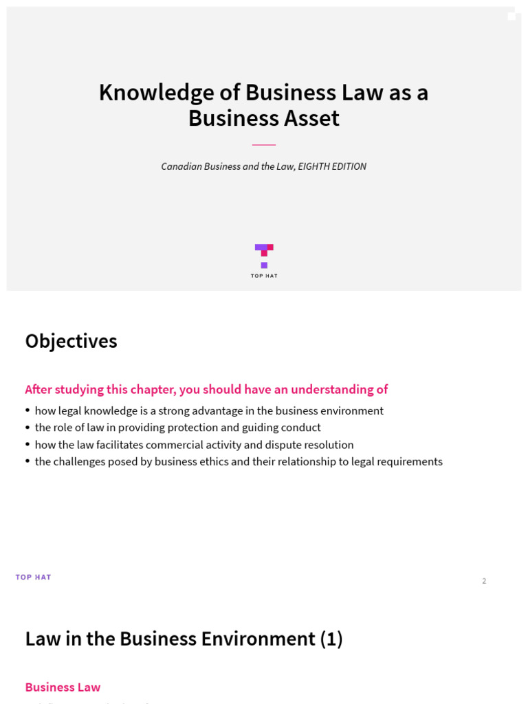 Chapter 1 The Legal Environment of Business | PDF | Mediation | Arbitration
