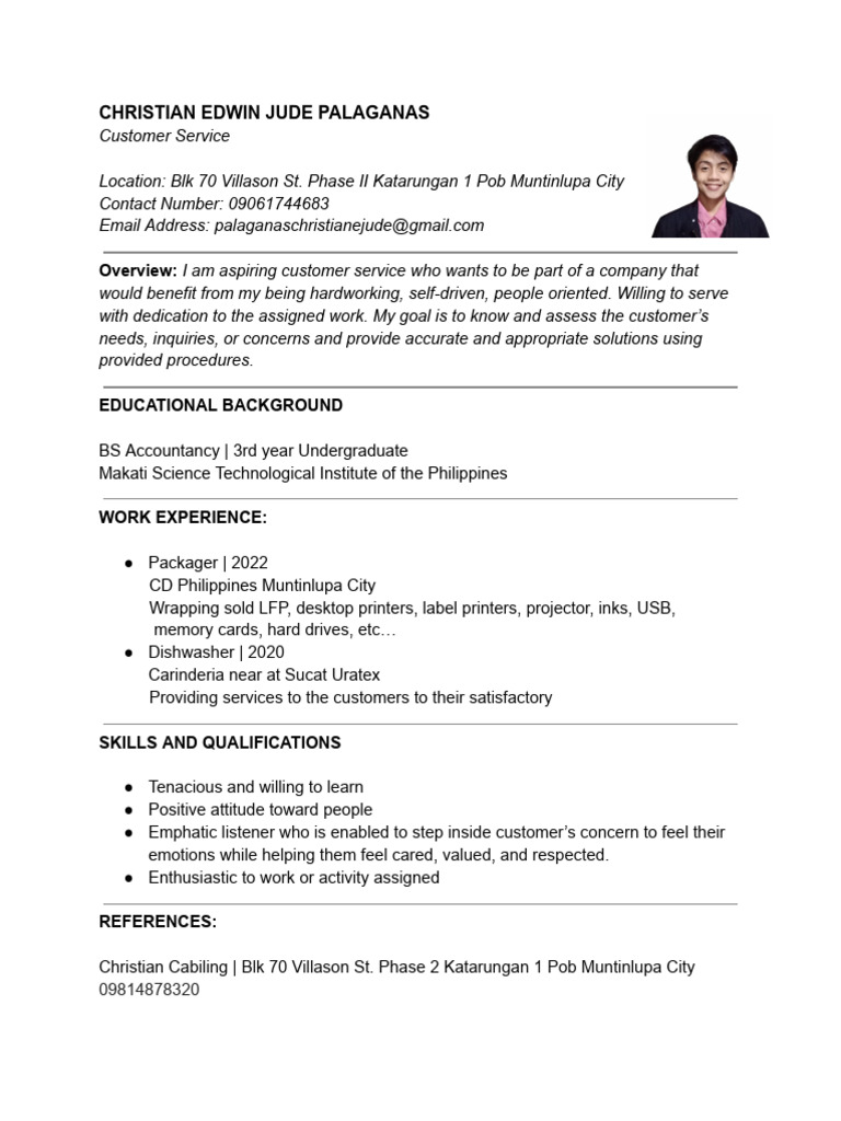 CEJ CV RESUME | PDF