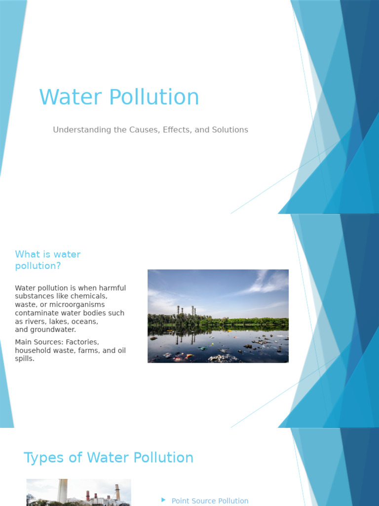 Water Pollution | PDF | Water Pollution | Water