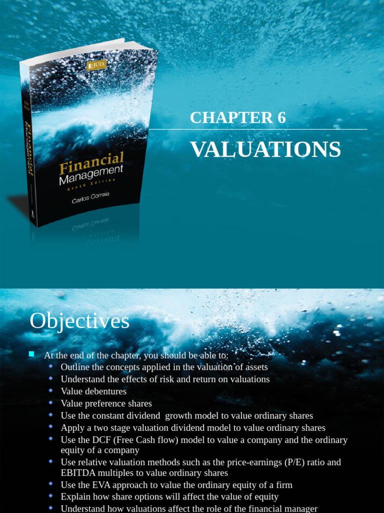 Valuation Techniques in Financial Management | PDF | Valuation (Finance ...