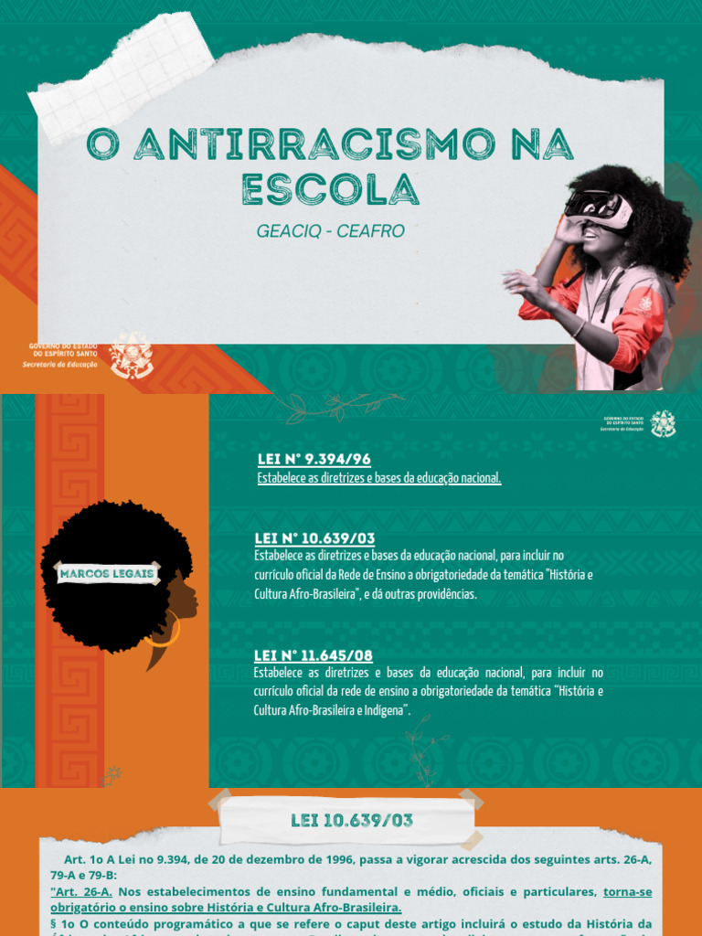 O Antirracismo Na Escola | PDF | Brasil | Racismo