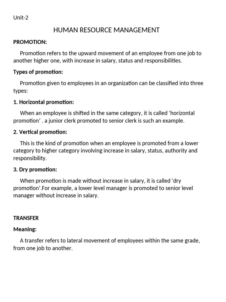 HRM unit-5 | PDF | Employment | Pension