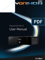 English PV73800 Manual