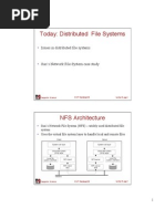 Issues in Distributed File Systems