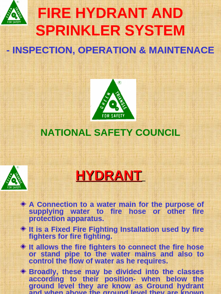 Fire Safety Systems Guide | PDF | Fire Sprinkler System | Mechanical ...