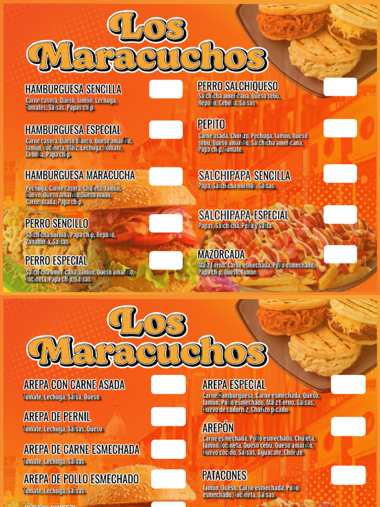 Menus | PDF