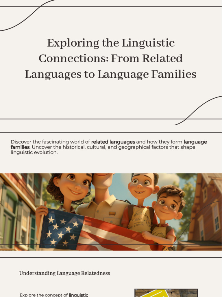 Slidesgo Exploring The Linguistic Connections From Related Languages To ...