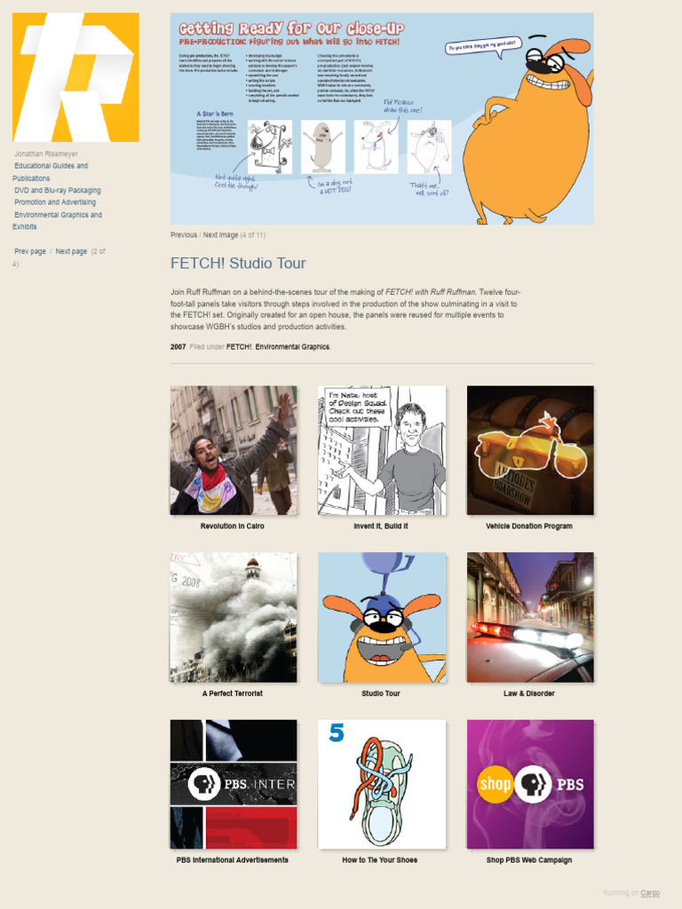 FETCH! Studio Tour Overview | PDF