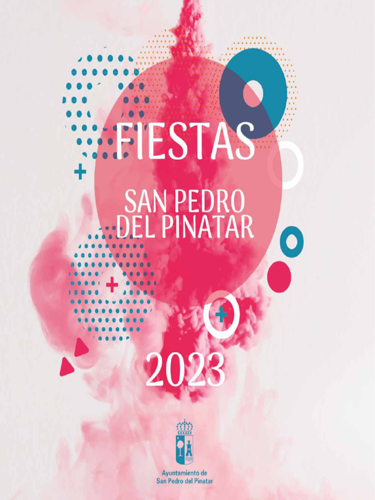 Fiestas Patronales San Pedro 2023: Programa | PDF