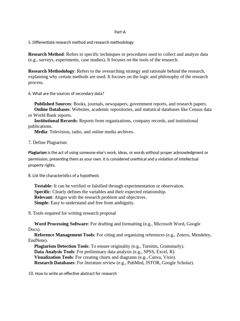 Research Methods and Types Explained | PDF | Methodology | Statistics
