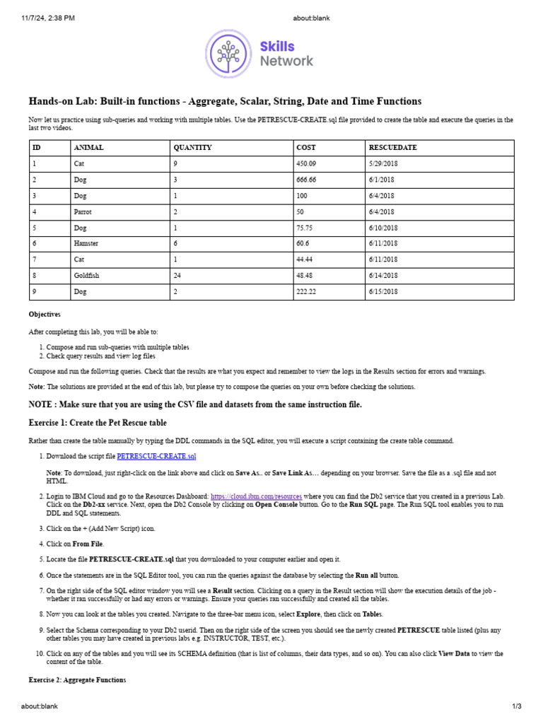Built-in functions - Aggregate Scalar String Date and Time Functions ...