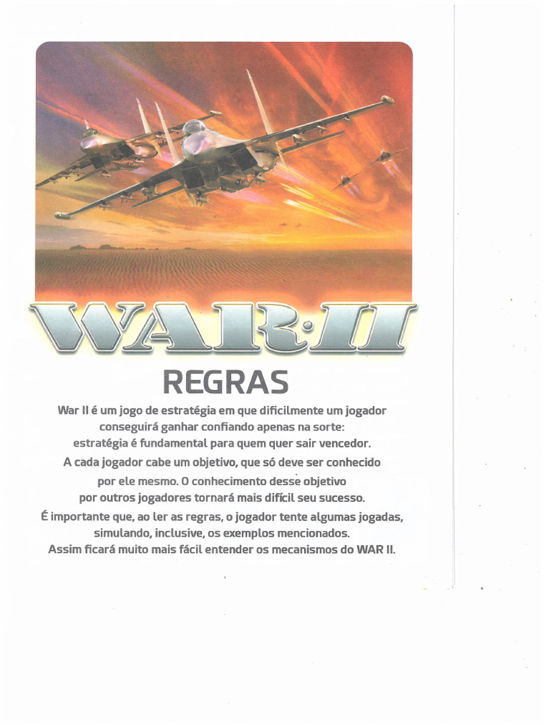 Jogos 167 Regras War | PDF