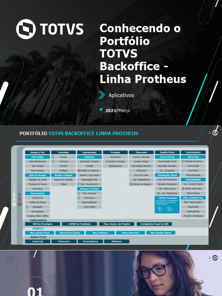 Aplicativos TOTVS Backoffice Protheus | PDF | Aplicativo para celular ...
