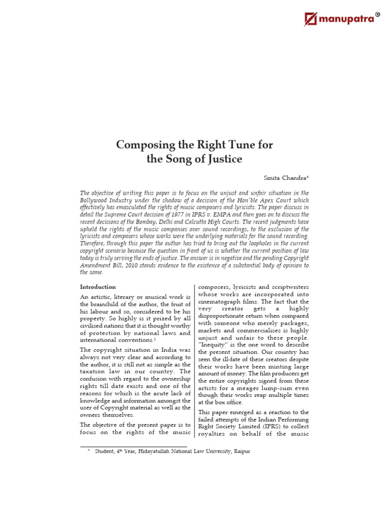 Script and Music Rights | PDF | Copyright | Intellectual Property