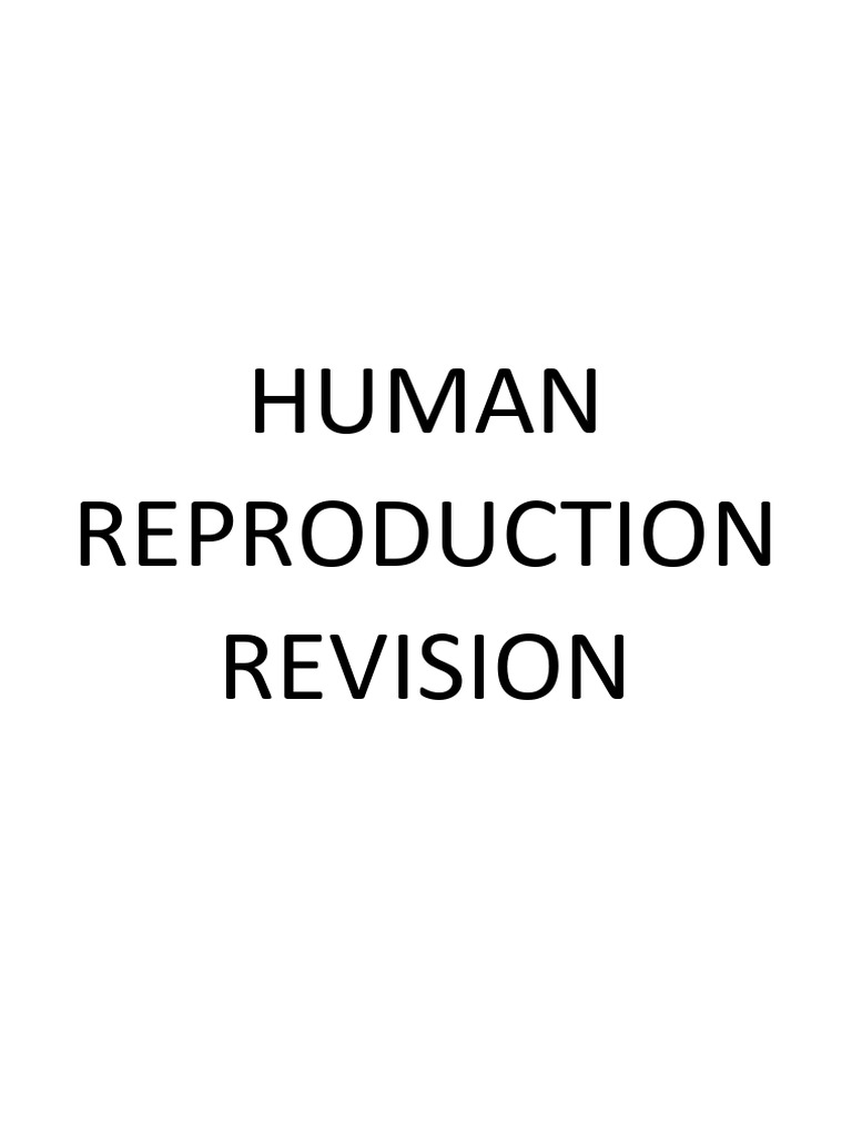 14 human reproduction revision double 1 biology igcse edexcel pdf