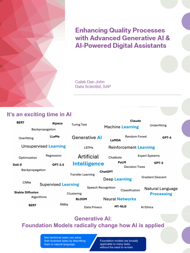 CalebDanJohn GenAI Quality | PDF | Artificial Intelligence ...