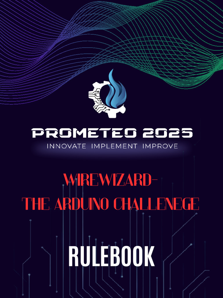 Arduino Hackathon: WireWizard Rules | PDF | Computing | Information ...