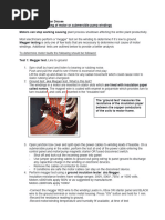 Motor Megger Test Procedure Guide | PDF | Manufactured Goods ...
