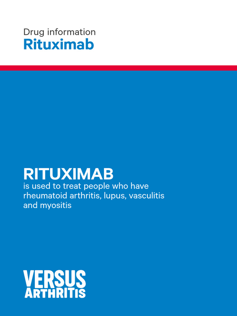 Rituximab Information Booklet 2022 | PDF | Rheumatoid Arthritis ...