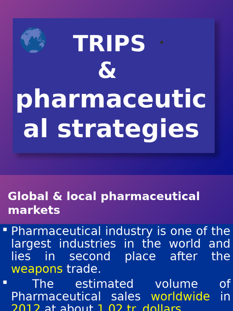 Global Pharmaceutical Market Trends | PDF | Pharmaceutical Industry ...