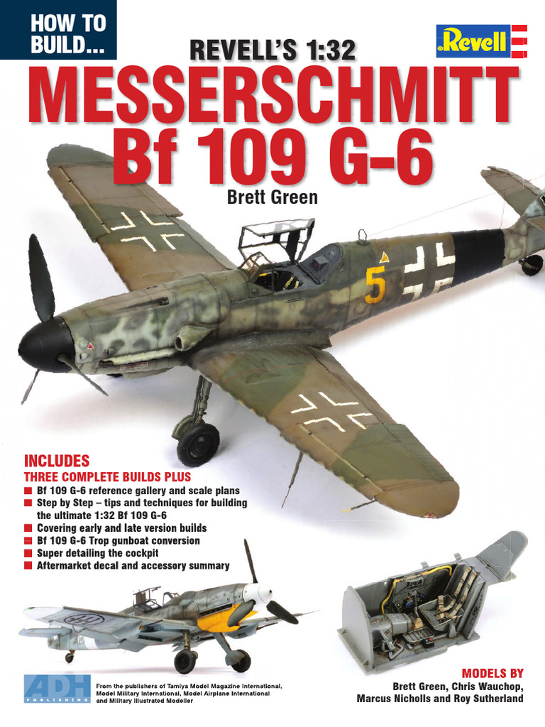 Maquette Avion Revell 1:32 – Messerschmitt Bf 109 G-6 – Blister D’origine 1987