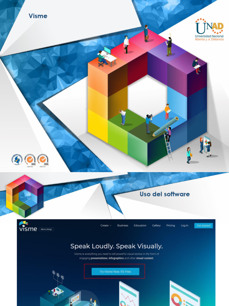 Guía para Crear Infografías en Visme | PDF