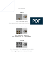 Lista de Todos Os Crafts de Minecraft