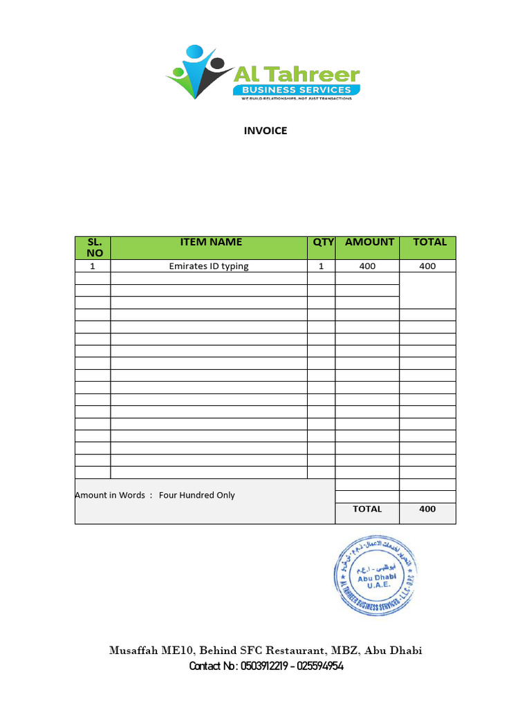 Saqib Invoice5 | PDF