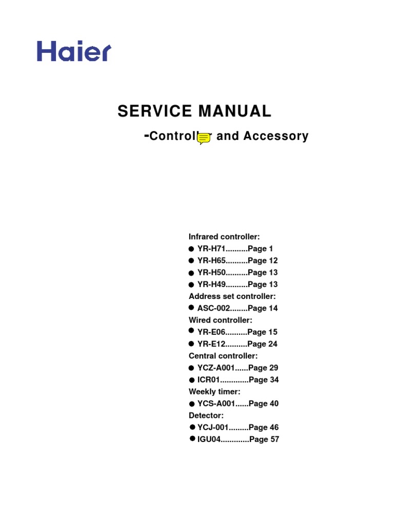 Controller Manual | PDF | Timer | Air Conditioning