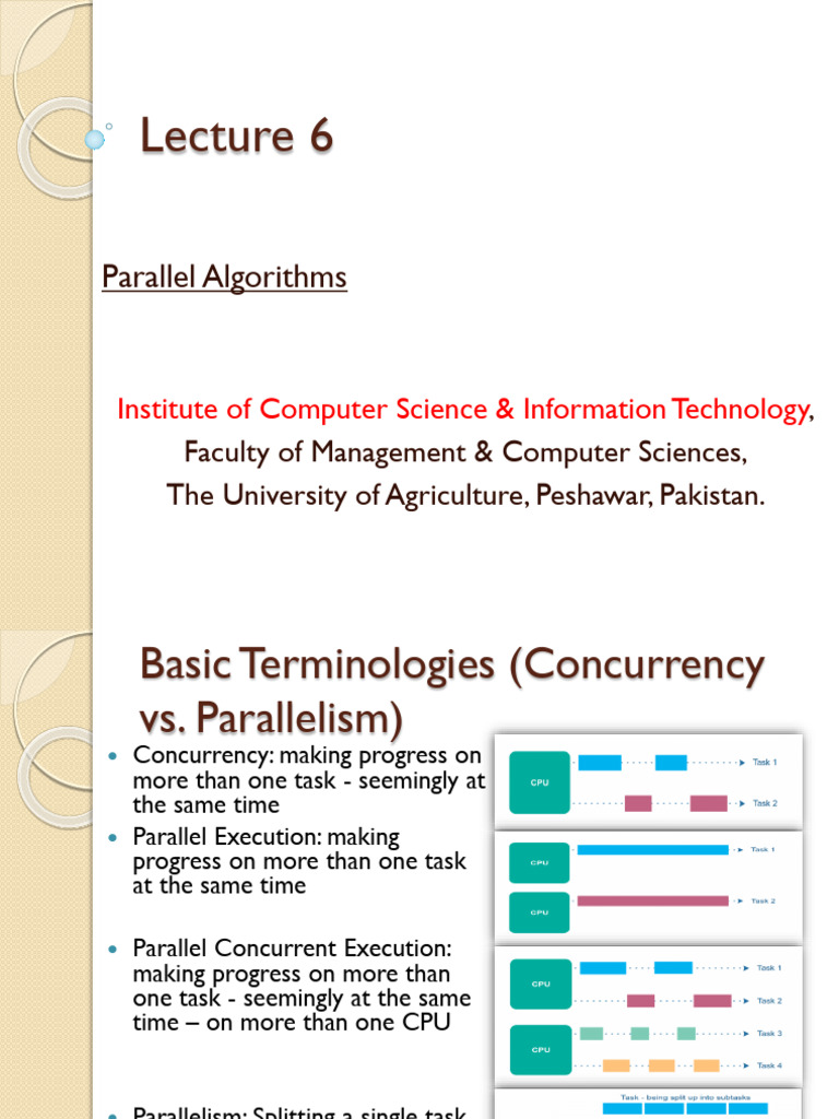 Understanding Parallel Algorithms Basics | PDF | Parallel Computing ...