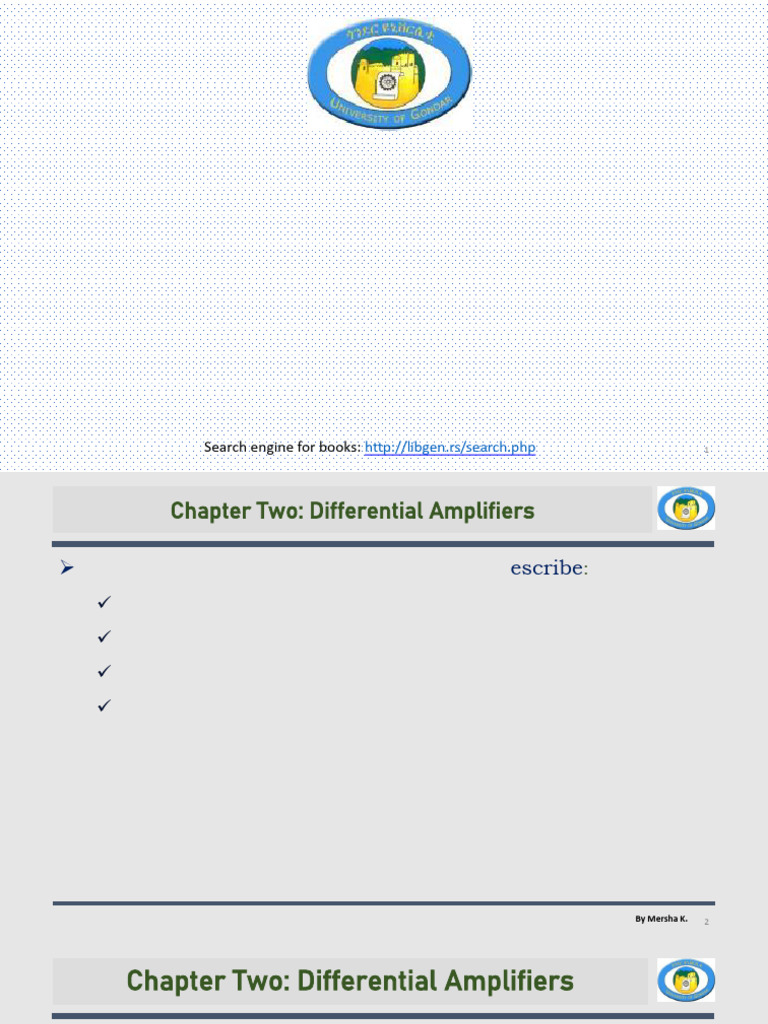 Ch_2 Applied Electronics II | PDF | Amplifier | Decibel