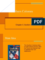 Southern Colonies: Chapter 3, Section 4