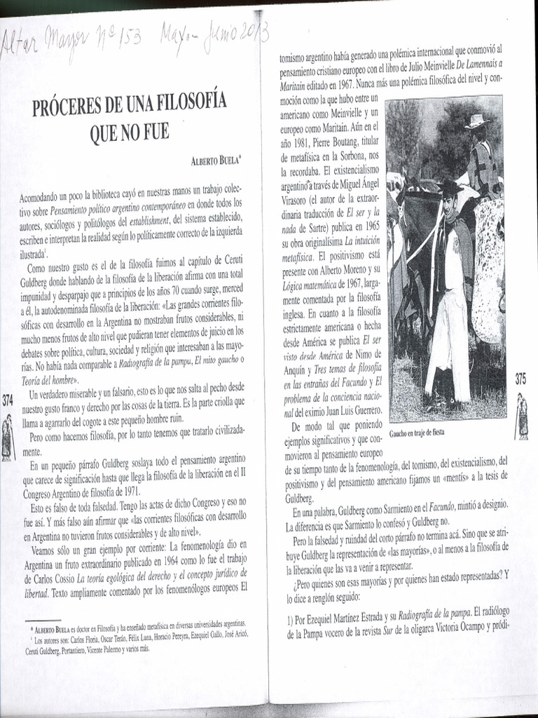 Revista Española 2 - Alberto Buela | PDF