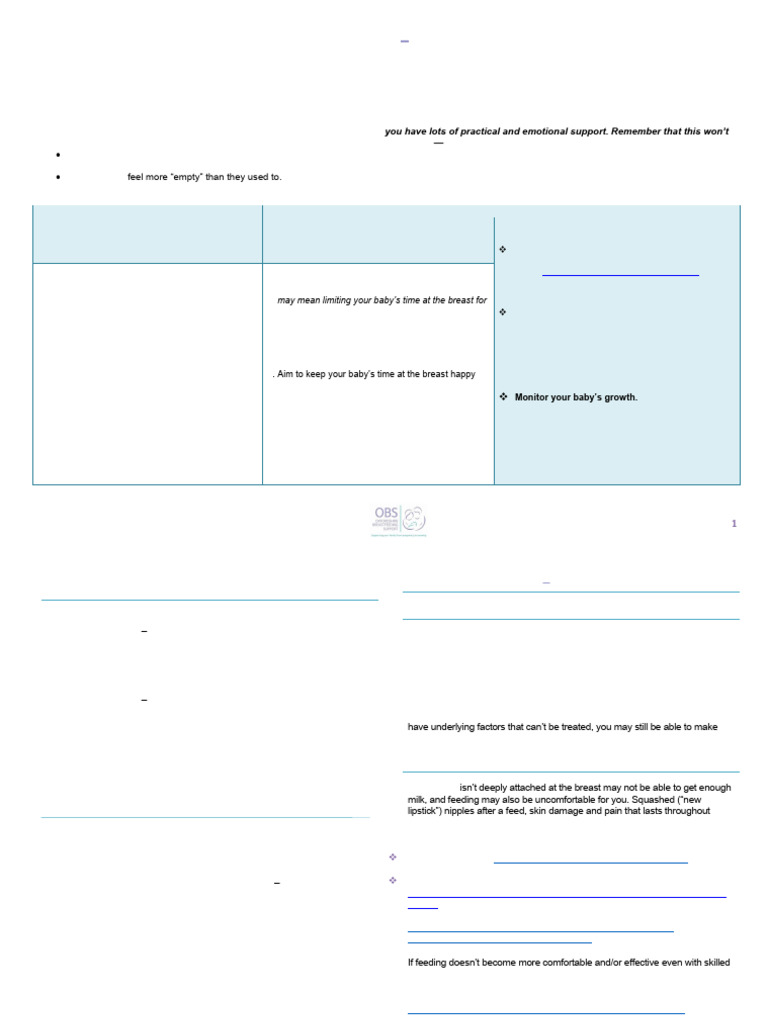 Picture of Strategies to Boost Milk Supply | PDF | Breast Milk | Breastfeeding