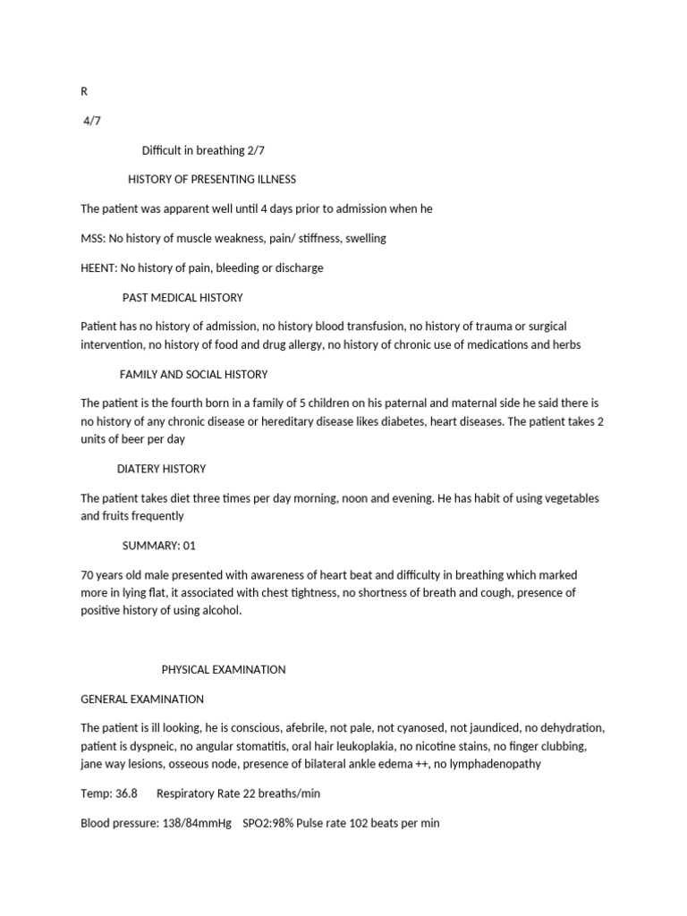 Case 122 Pdf Heart Cardiovascular System