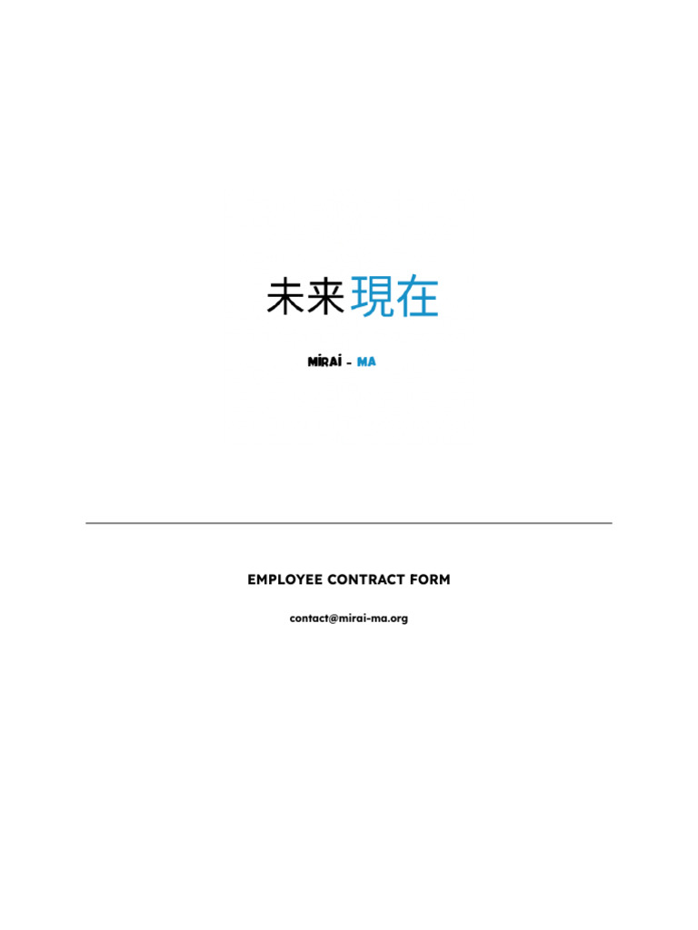 Contract 001 | PDF