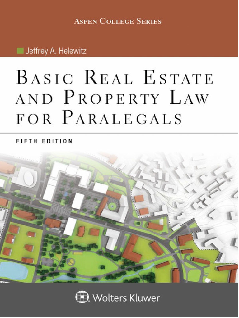 Basic Real Estate and Property Law For Paralegals (Aspen College Series ...