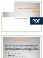 Fluids and Electrolytes Review for Philippine Nurse Licensure Exam