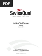 Manual - NetQual - Test Manager