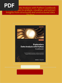 Instant Access to Exploratory Data Analysis with Python Cookbook: Over 50 recipes to analyze, visualize, and extract insights from structured and unstructured data Oluleye ebook Full Chapters