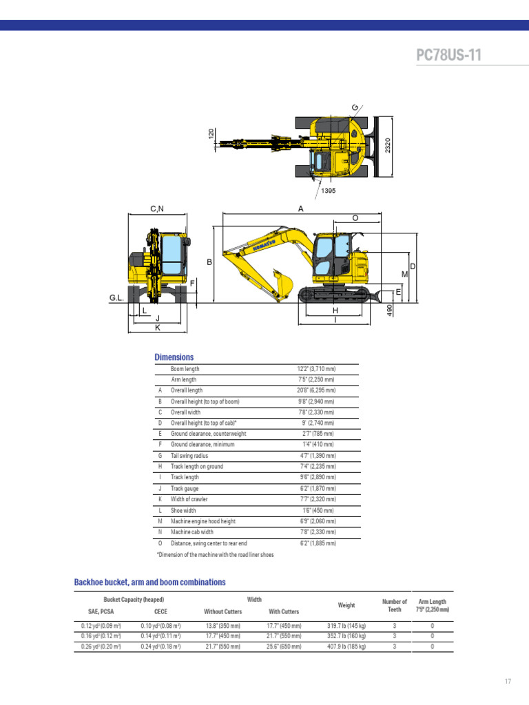 Excavator PC78US-11 Brochure English en-PC78US-11BR0-1223-V5-Các Trang ...